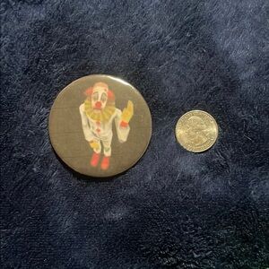 Clown Button Pin